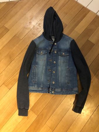 Jeansjacke edc mit Kapuze, S