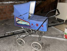 Puppenwagen vintage / passeggino per bambole vintage