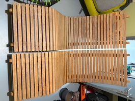 2 St Loberon Lounger aus massieven Teakholz