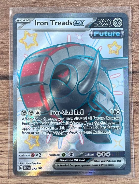 Shiny Iron Treads ex FULL ART Pokemon Promo SVP 073 | Kaufen auf Ricardo