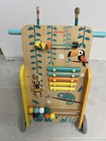 Janod Activity Wall Toy, Wood, Good Condition