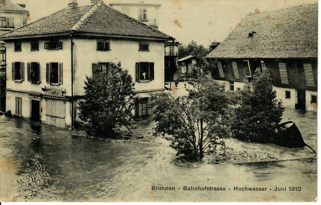 Cartoline postali: Brunnen 1910 – Usato da Hochdorf venduto da Ziegel-16