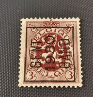 Belgien Aufdruck alte briefmarke