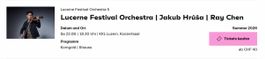 Lucerne Festival 2 Tickets: Orchestra 5