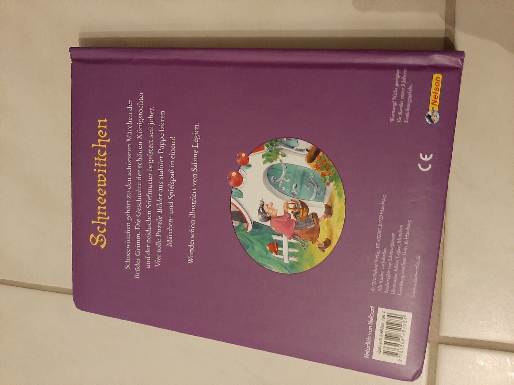 Libri: K..140) Schneewittchenbuch Puzzle – Usato da Wil SG venduto da Saxer1 1
