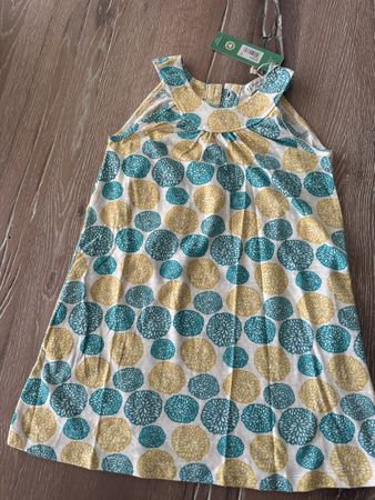Sommerkleid Mädchen Gr. 104 Bio Baumwolle NEU