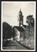 AK Ronco /Ascona, Blick auf die Kirche