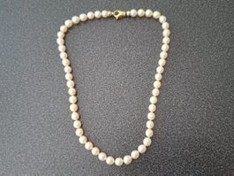 Perlenkette mit 14 Karat Goldverschluss
