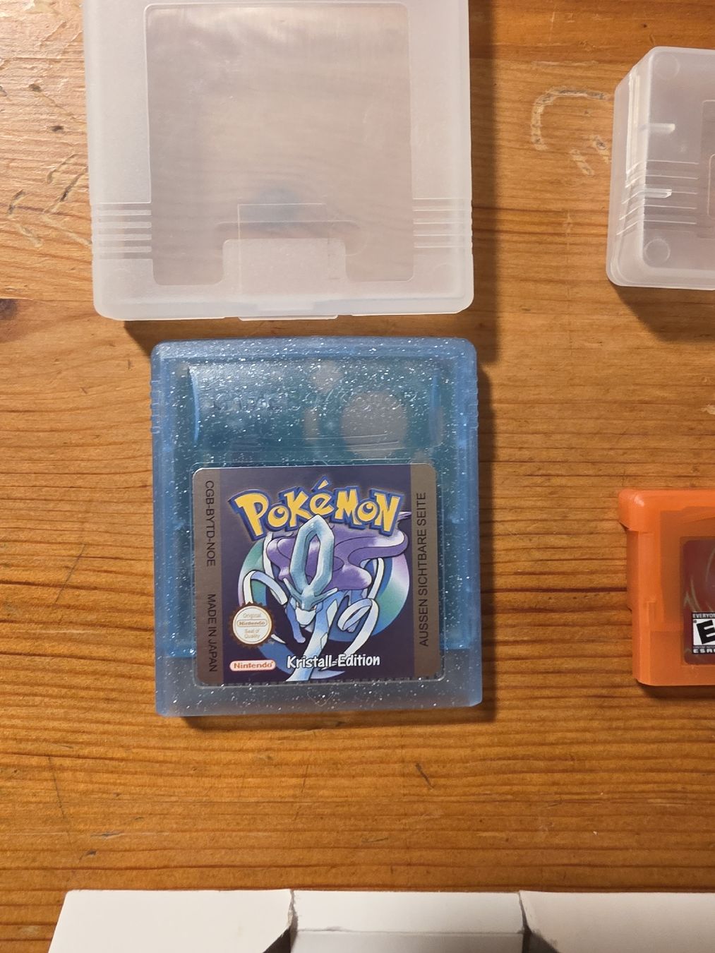 Pokémon Spiele: Pokémon Repro-Set: Crystal, FireRed, LeafGreen, Emerald – Gebraucht aus Tafers von whereyogamesat 3