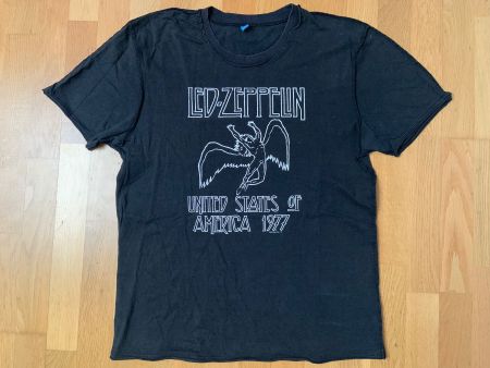 LED-ZEPPELIN UNITED STATS OF AMERICA 1977 Band T-Shirt XL