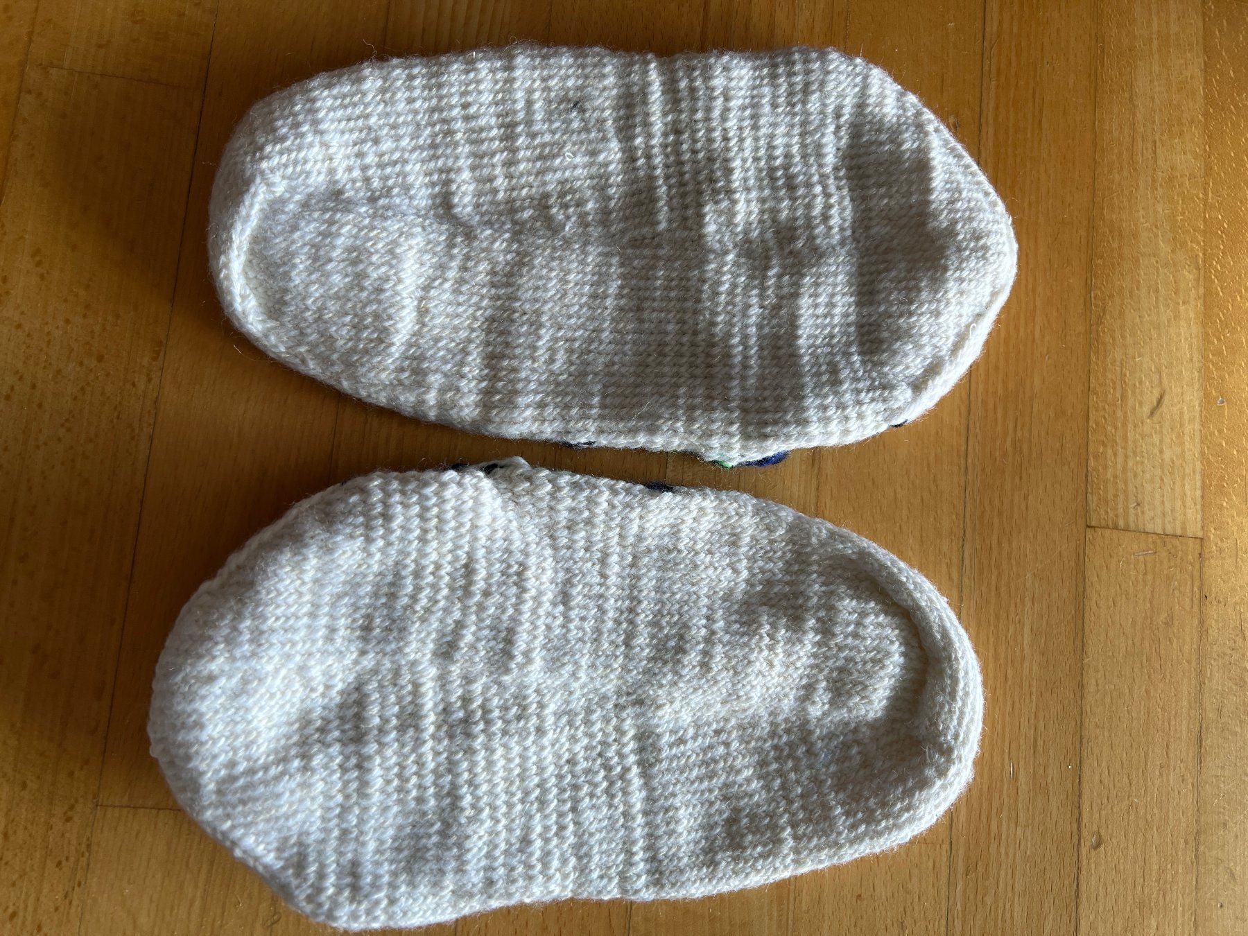 Calze: 1 Paar wollene Haussocken – Nuovo (secondo la descrizione) da Frümsen venduto da amadiss 2