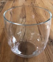 Grosse Glas Vase / Windlicht