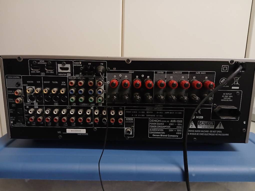 Receiver: Denon AVR- 1508 AV Receiver  – Gebraucht aus Fuerigen von kati072 2