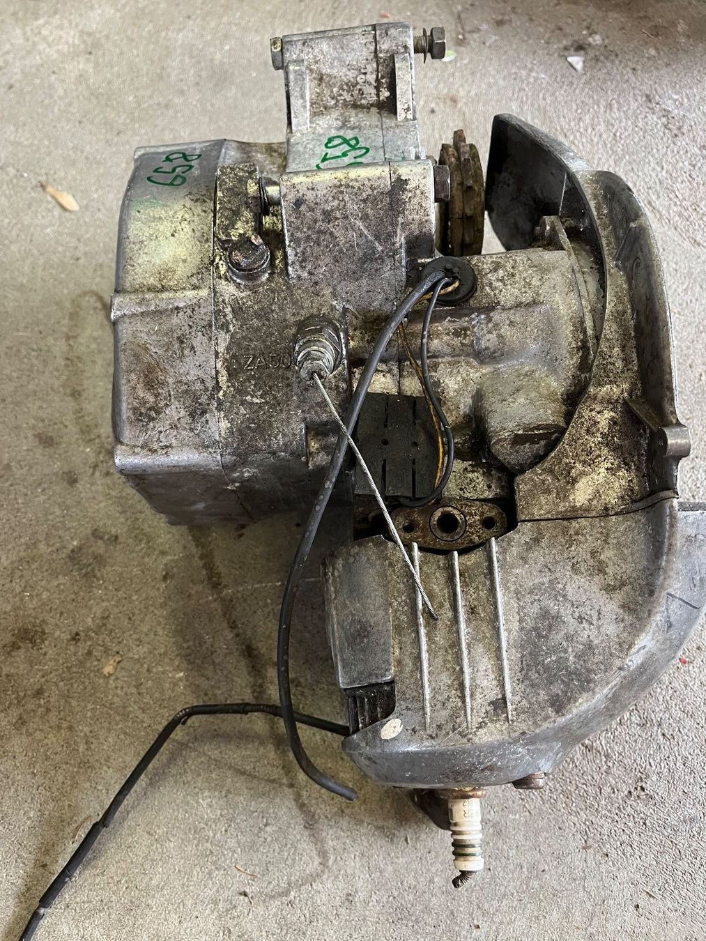Puch Parti ricambio per ciclomotori: Puch Maxi/X30 ZA50 Motor – Difettoso da Fahrni b. Thun venduto da berger_tuning34