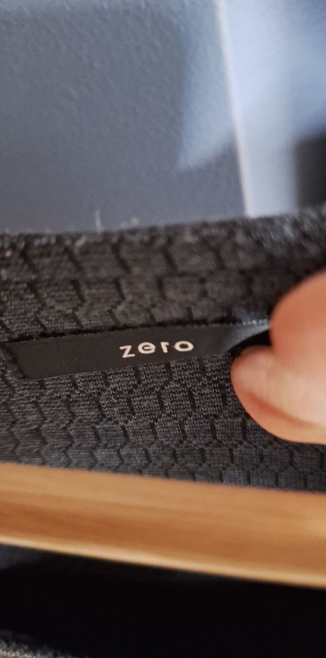 Vestiti: Zero Kleid grau mit Muster kurzer Arm – Usato da Diessenhofen venduto da str_p57p 1