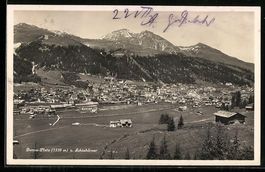 Davos-Platz, Ortsansicht und Schiahörne
