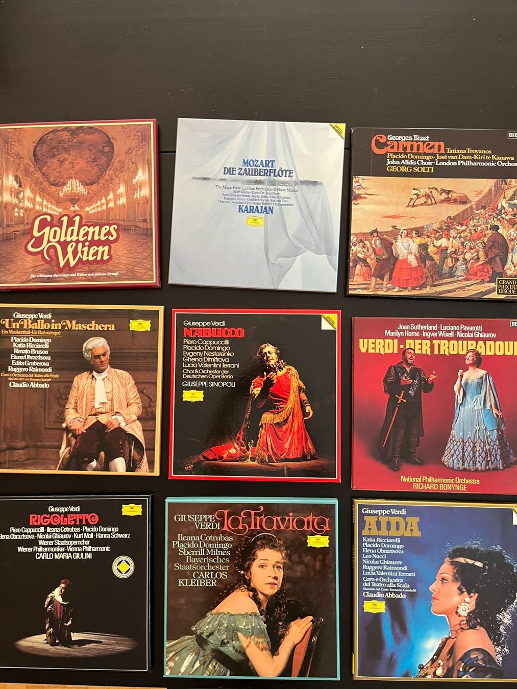 Dischi in vinile: Set diverse Opern Verdi auf LP's - 9 Box-Sets – Usato da Gampel venduto da Scrat1234