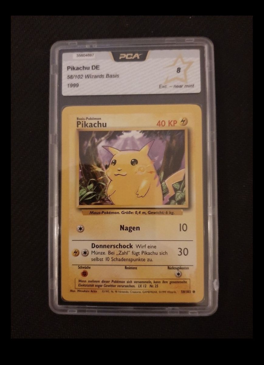 Pokémon Carte collezionabili: PCA Pikachu – Nuovo (secondo la descrizione) da St-Prex venduto da Galdieg