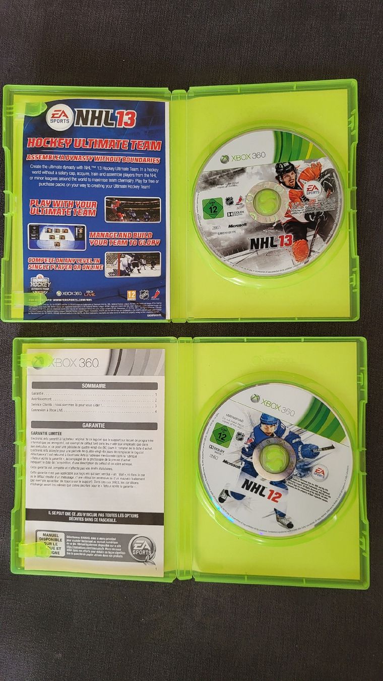 Giochi: NHL 10-13 / X Box 360 spiele set.4x Kompl. – Nuovo (secondo la descrizione) da Biel/Bienne venduto da Retrohr 2