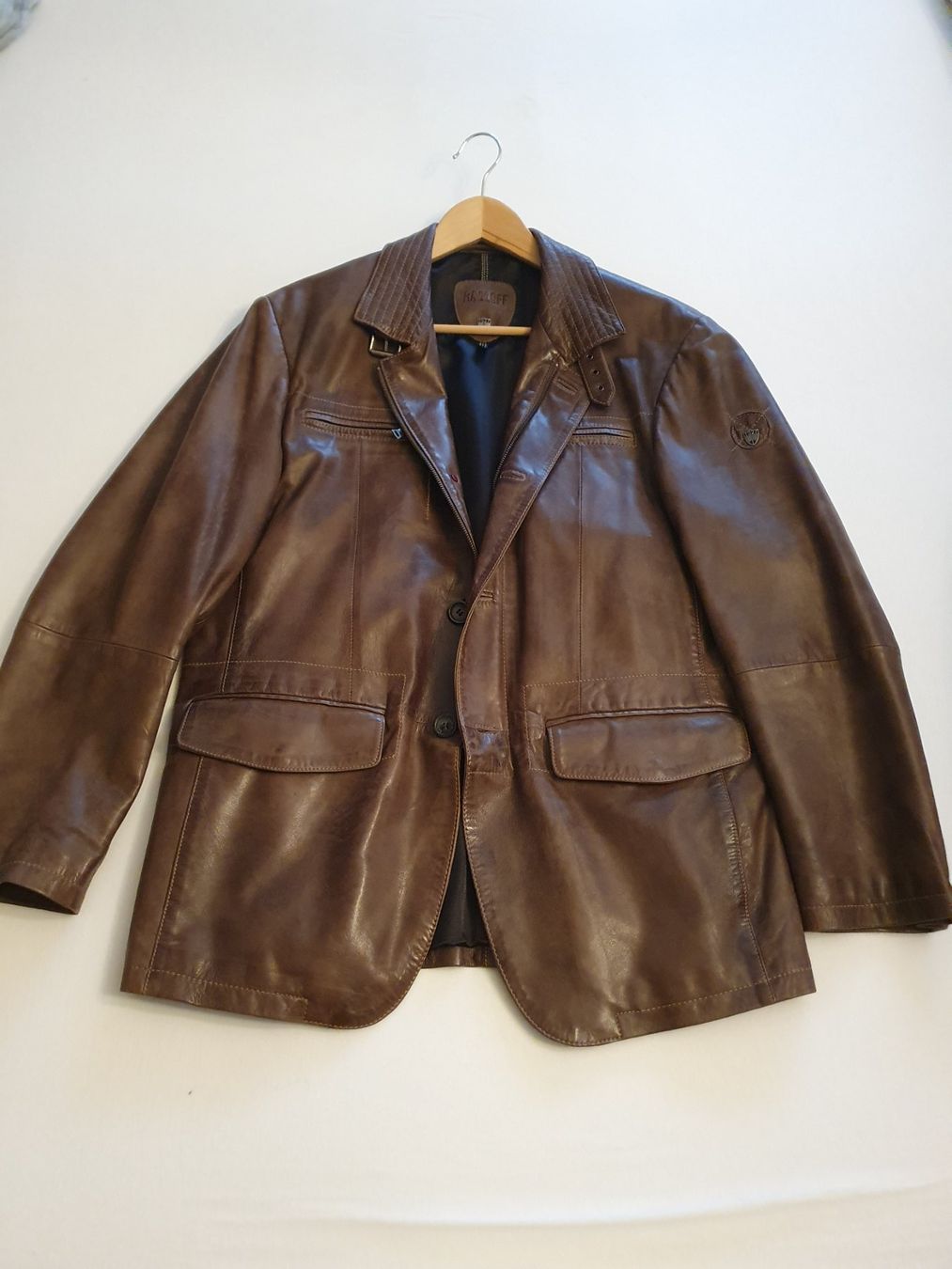 Giacche: Herren Lederjacke - Marke Radloff - Grösse 50 – Usato da Buchrain venduto da Cuchi8