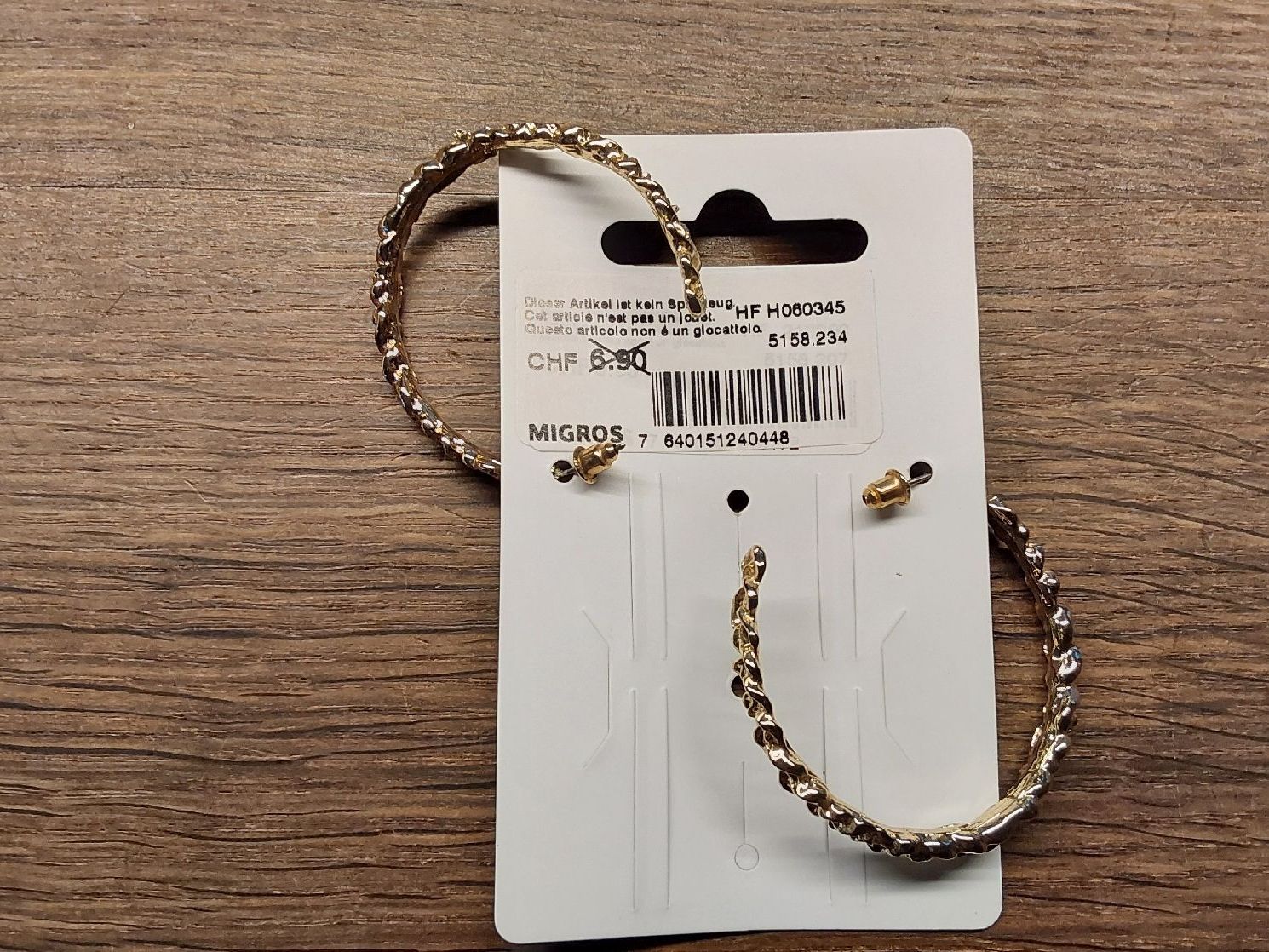 Boucles d'oreille: Ohrring neu – Neuf avec emballage d'origine à Köniz par scopello12 1