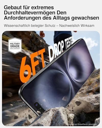 Covers & Schutzfolien: 2 Pack CrystaShield Klarheit iPhone 16 Panzerglas 9H Face – Neu und originalverpackt aus Hundwil von pac_6jh8 6