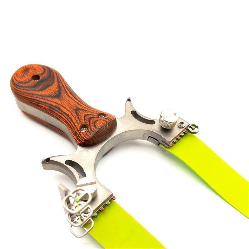 Tiro con l'arco: Professionelle Jagd Schleuder, Steinschleuder-Set – Nuovo (secondo la descrizione) da Tumegl/Tomils venduto da Steinschleuder-Shop 2
