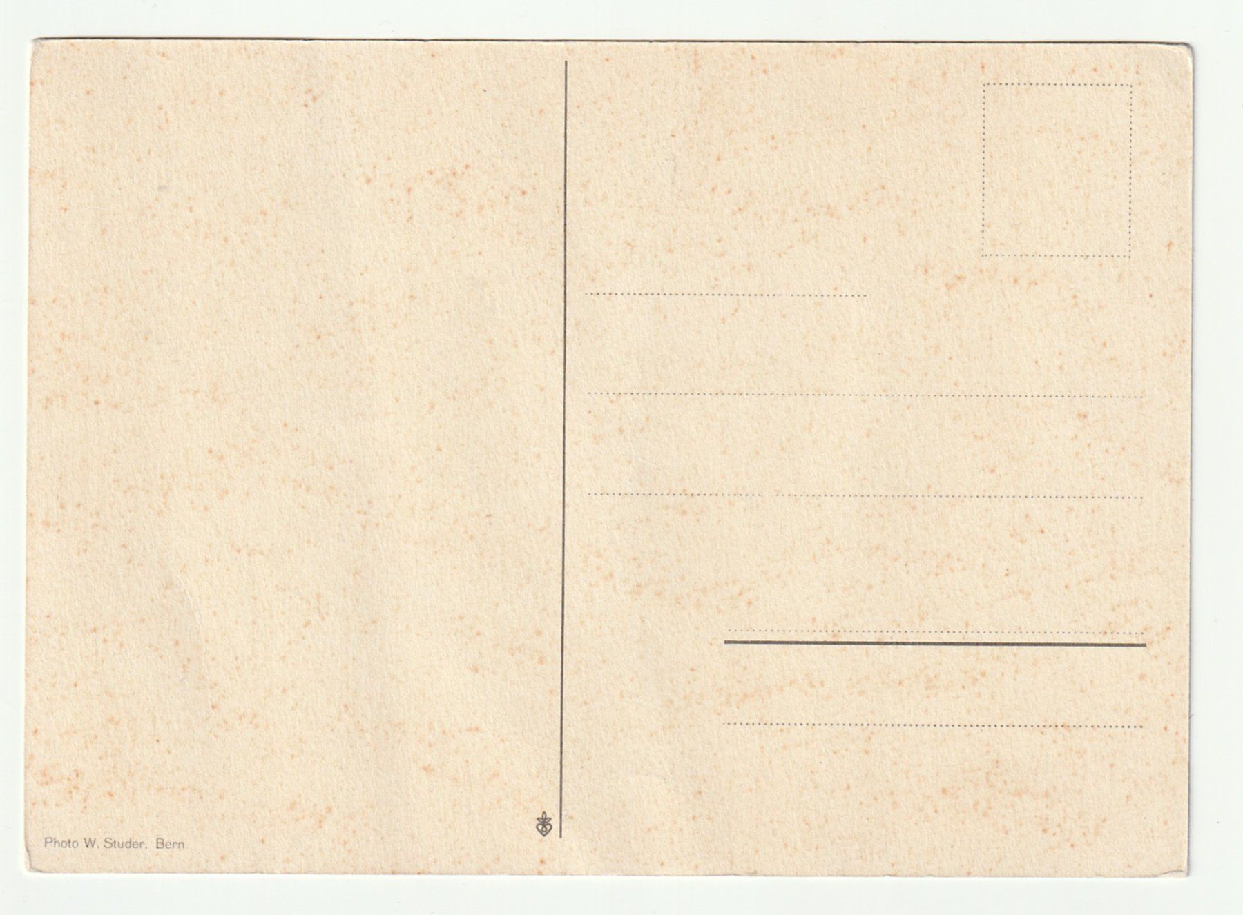 Ansichtskarten: Postkarte 1925, Bergkapelle W. Studer,  Bern – Neu (gemäss Beschreibung) aus St. Gallen von Ricardo_Deals 1