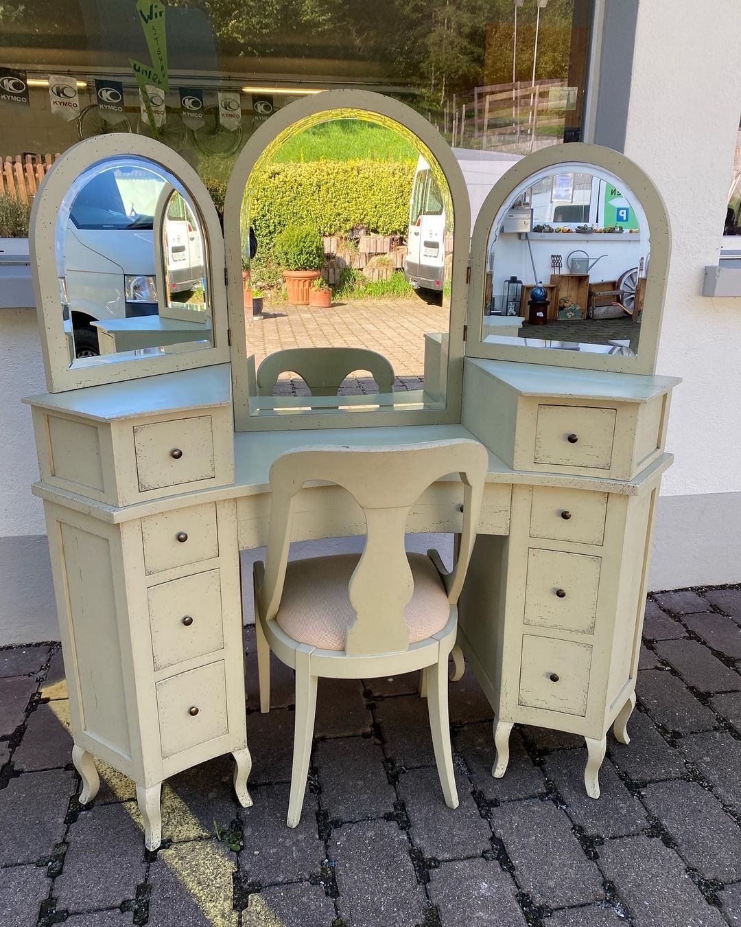 Tavoli da trucco: Chippendale Barock Antik schminktisch – Usato da Gränichen venduto da onkel_xxl 3