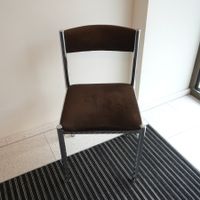 Vintage Stuhl verchromt Design Schweiz - Top Zustand (KR04)