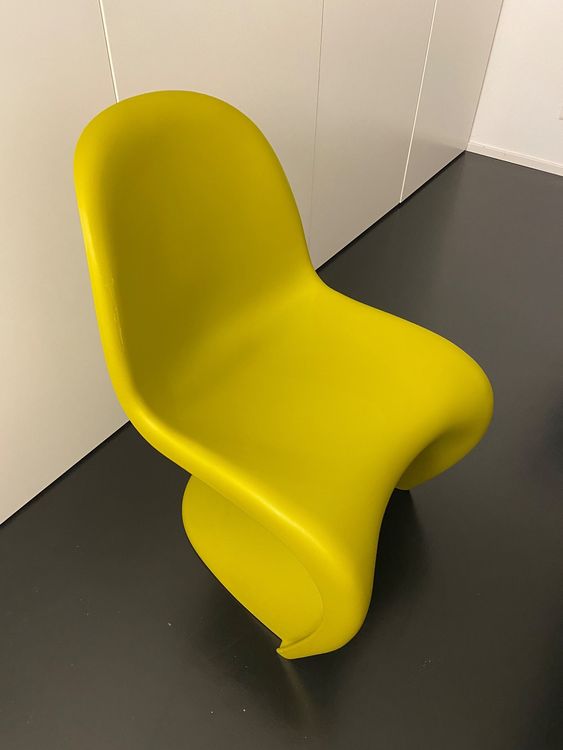 Lot De 6 Chaises Panton Par Verner Panton Pour Vitra - Icône Du Design Mid-Century - Blanc, Polypropylène
