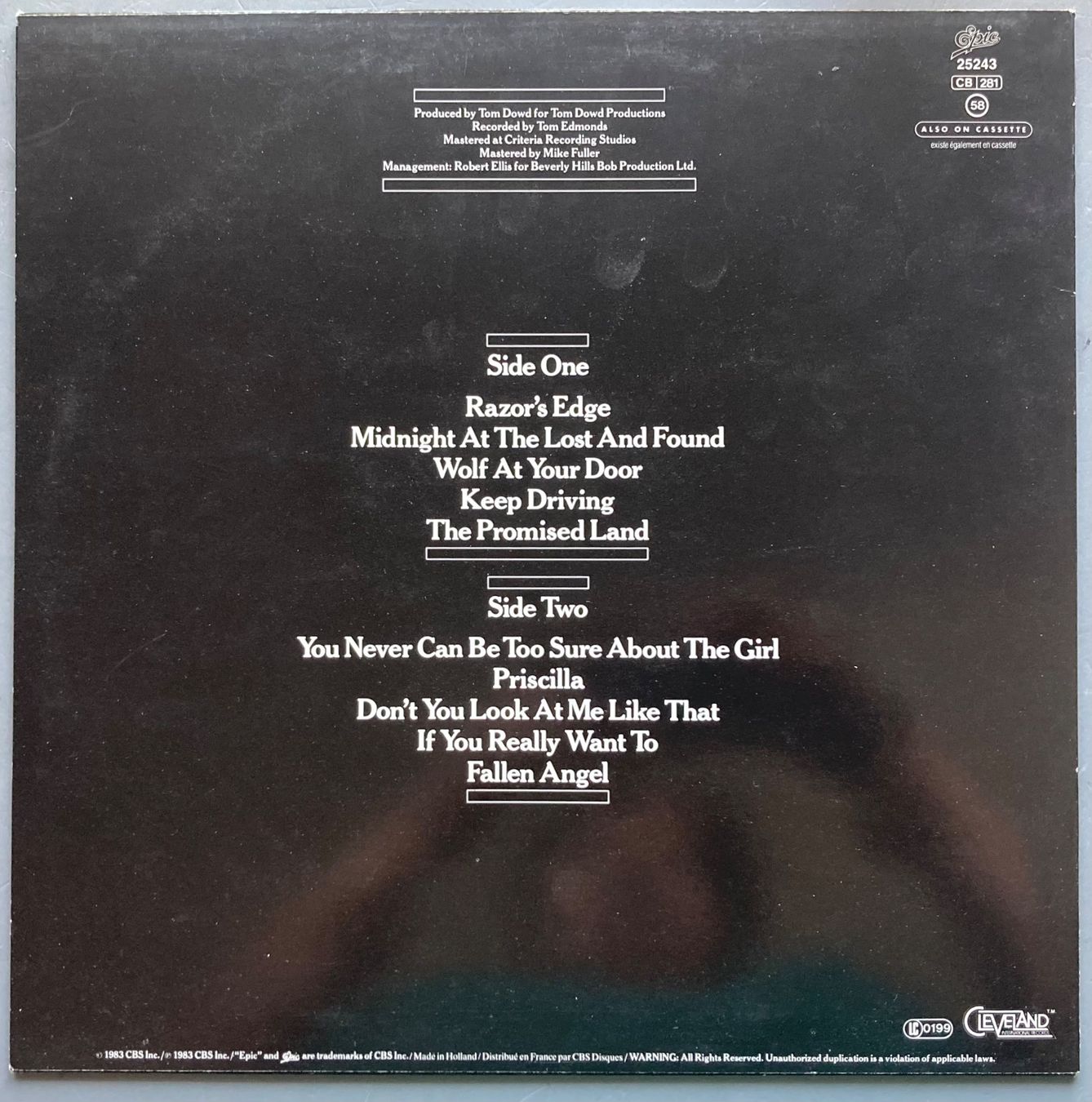 Dischi in vinile: MEAT LOAF - MIDNIGHT AT THE LOST AND FOUND – Usato da Poliez-Pittet venduto da Newtown-Records 1