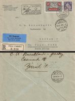 1926 Flugpostbrief Zürich-Alexandria