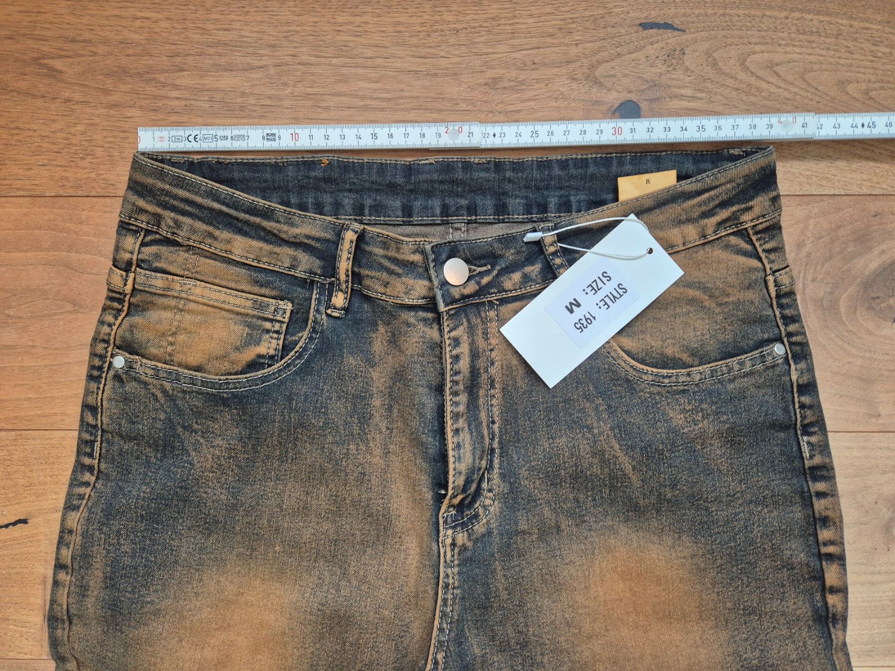Jeans: Jeans Blau Braun – Nuovo (secondo la descrizione) da Rickenbach b. Wil venduto da lumsum 1