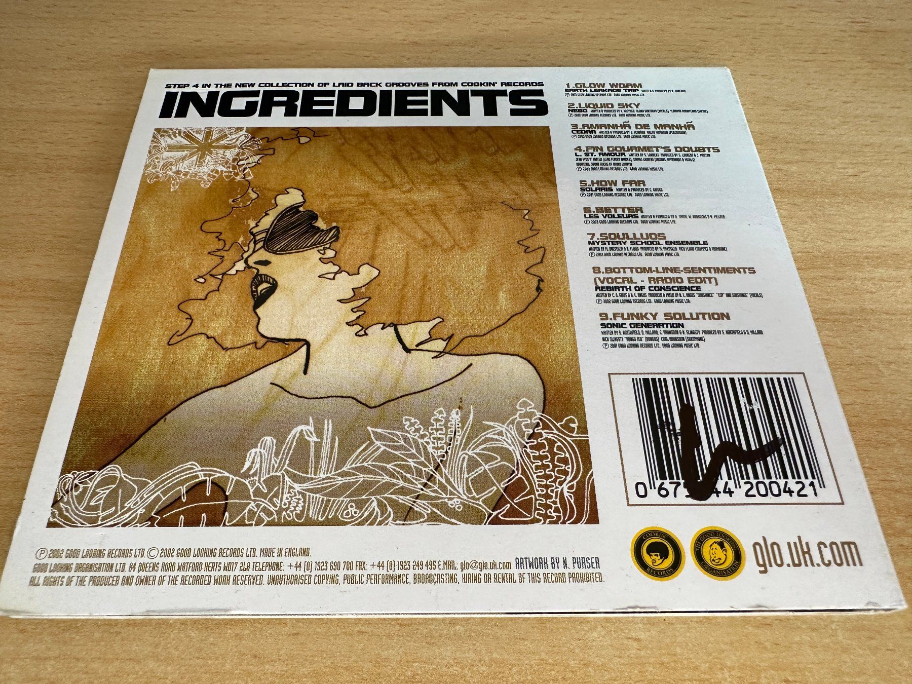 CD: Various – Ingredients Step 4 – Usato da Rikon im Tösstal venduto da Alpenmutz 1