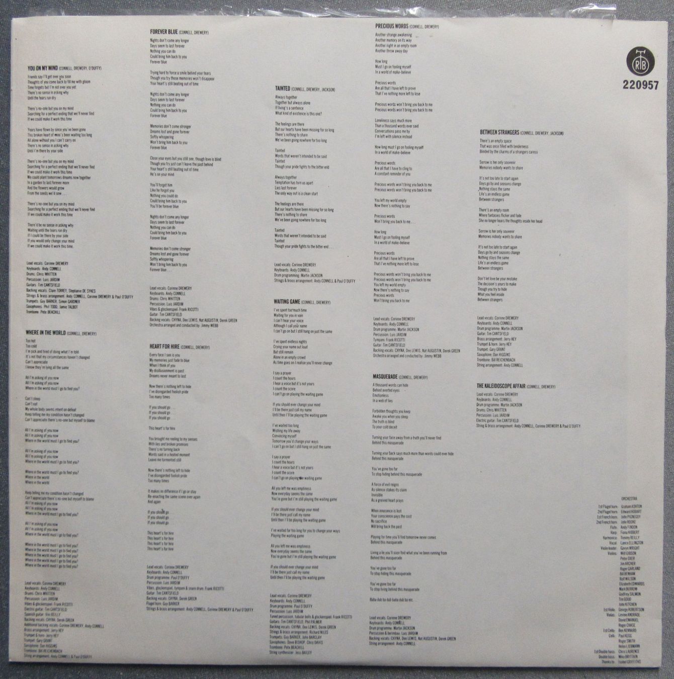 Dischi in vinile: LP - Swing Out Sister - Kaleidoscope World – Usato da Auenstein venduto da Padabimbim 3