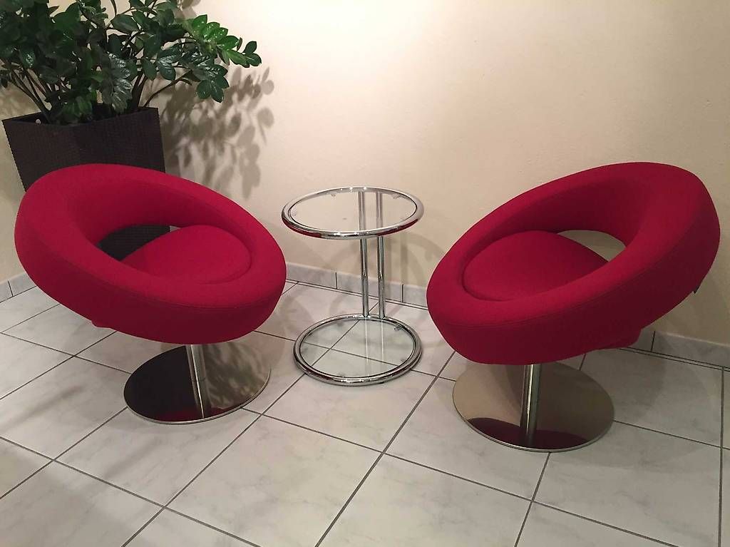 Poltrone: Deux fauteuils Topdeq modèle HELLO Rouge – Usato da Cugy VD venduto da chr_n2rp 1