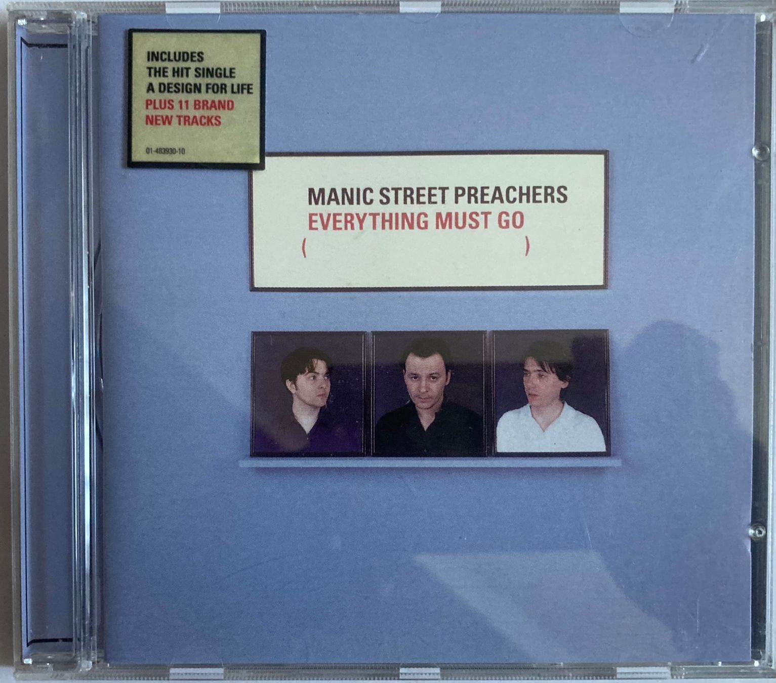 CD: MANIC STREET PREACHERS - EVERYTHING MUST GO – Usato da Poliez-Pittet venduto da Newtown-Records