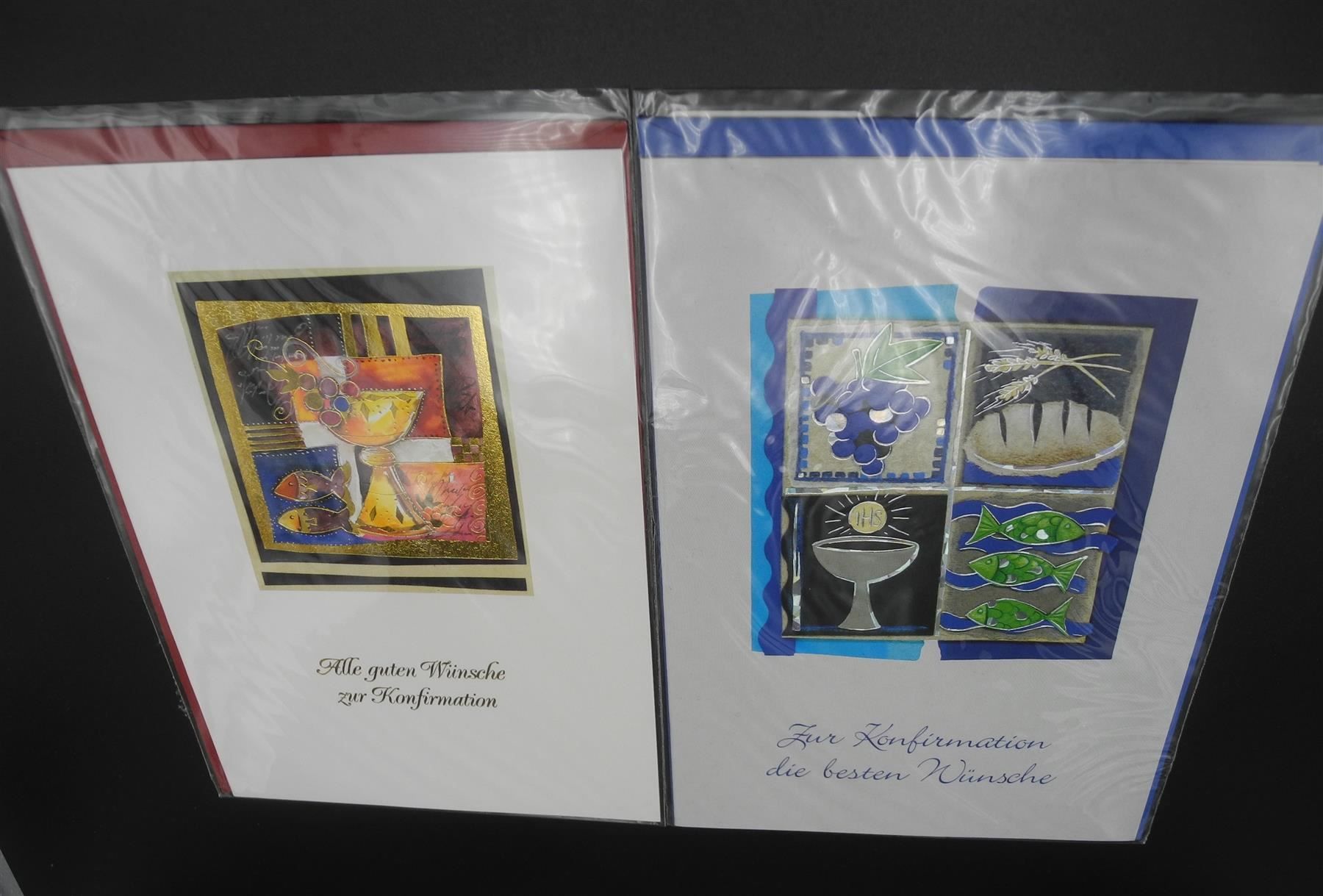 Cartoline: 4 Konfirmationskarten, Nr. 317 – Nuovo e nell'imballaggio originale da Kottwil venduto da Crazyrolf 3