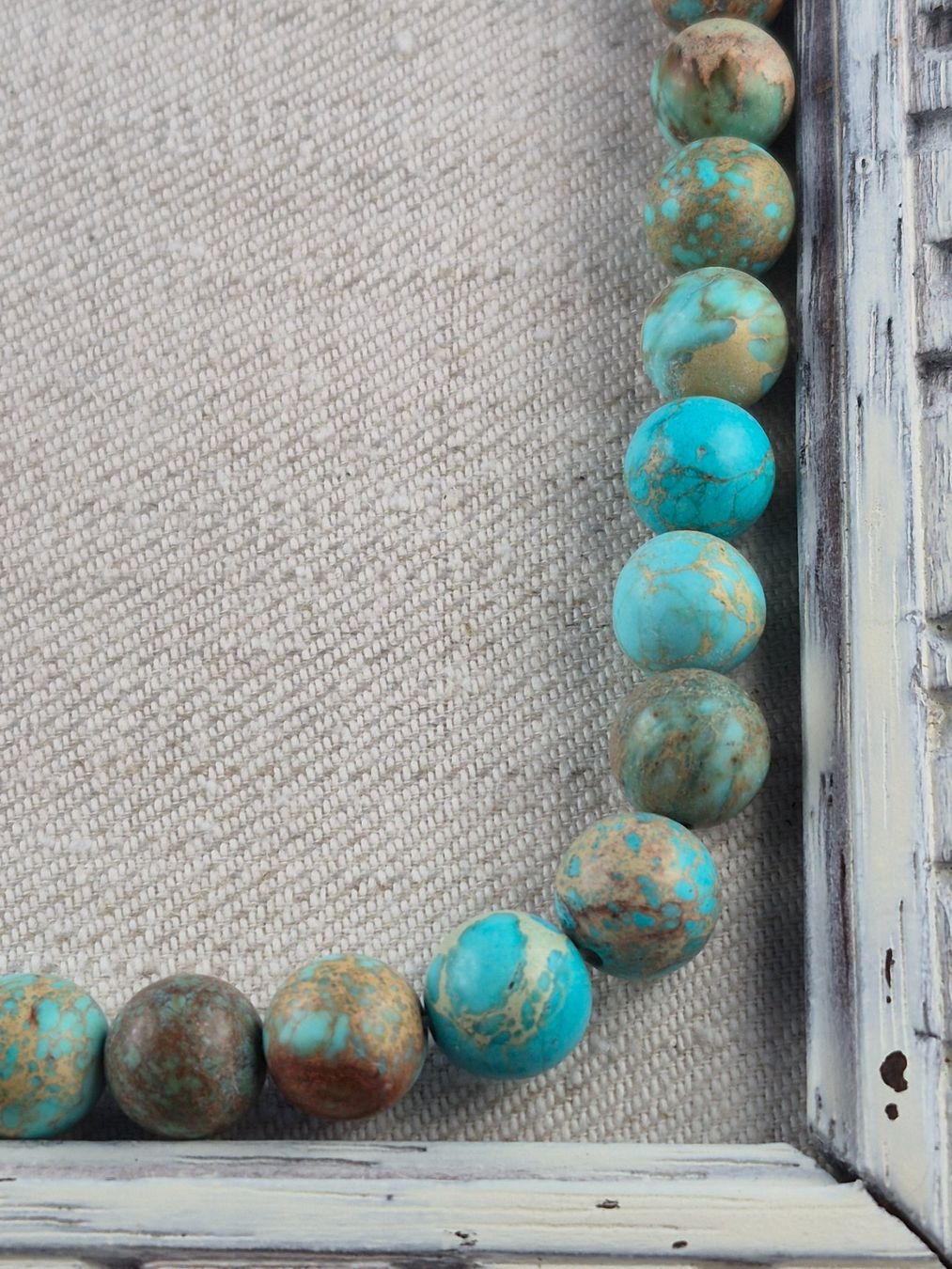 Pietre preziose: Strang Blauer Kaiserstein AAA 10mm – Nuovo e nell'imballaggio originale da Klingnau venduto da SilberwindArt 1