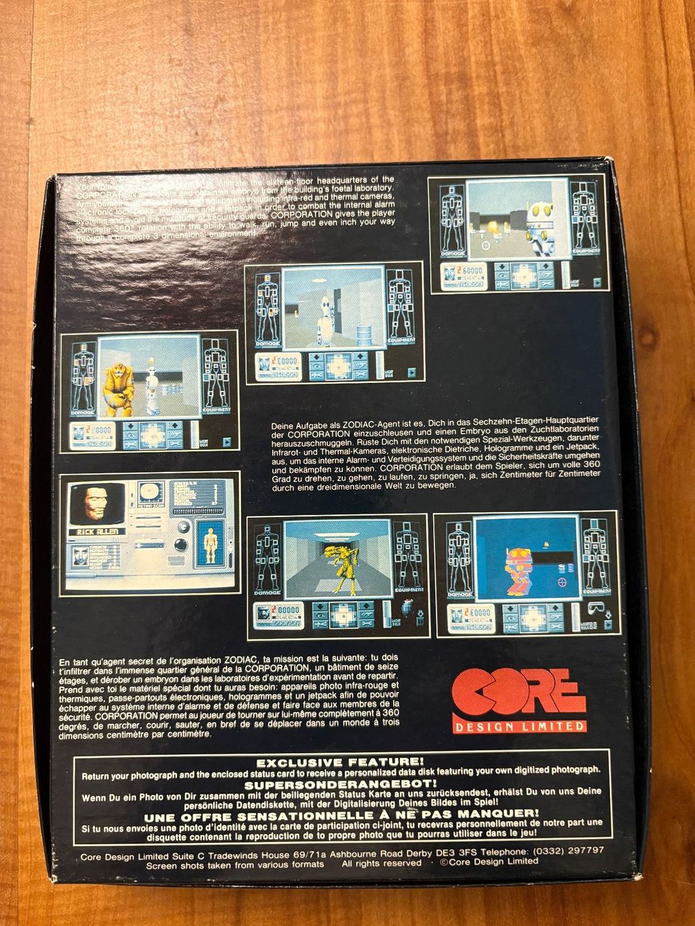 Giochi: Amiga Spiel: Corporation – Usato da Niederhasli venduto da Manuf0 1