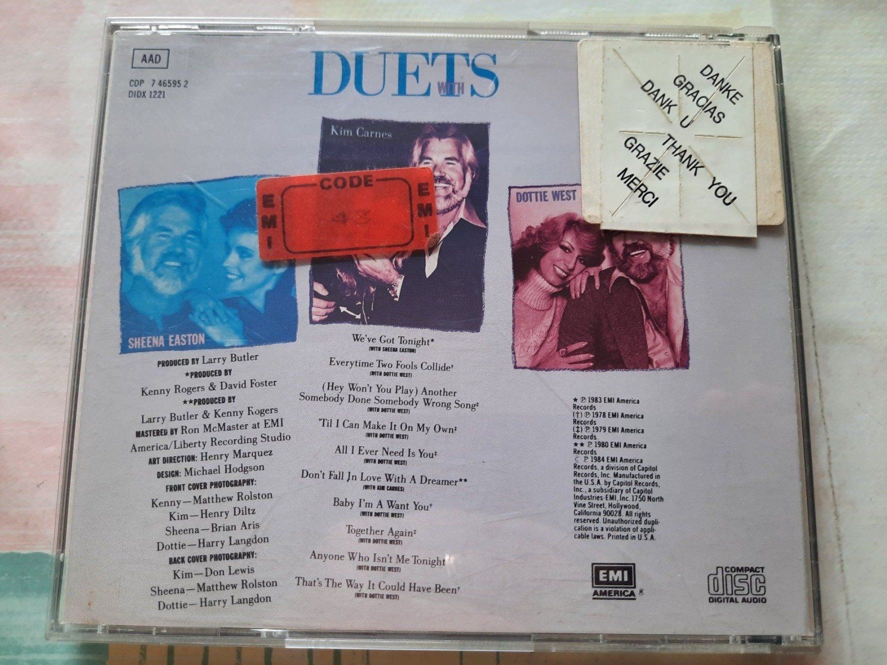 CD: Cd Kenny Rogers - Duets  – Usato da Pully venduto da bro_n52j 1