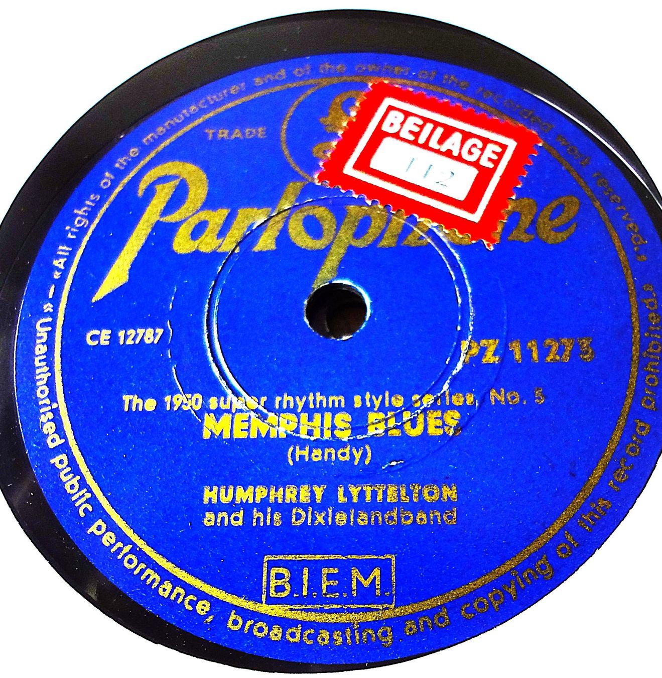 Dischi in vinile: Humphrey Lyttelton, 25 Schellackplatten bester old time Jazz – Usato da Hemishofen venduto da Phonomandy 6