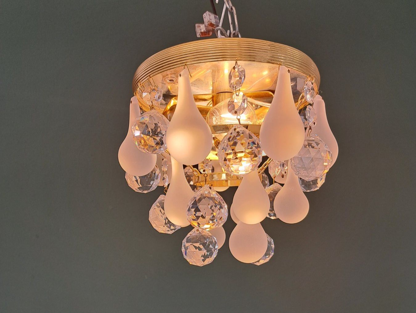 Swarovski Lampadari & plafoniere: Deckenlampe Swarowski Strass – Usato da Goldach venduto da Butterblumentiger