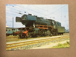 AK Bahn DB Personenzug Dampflokomotive