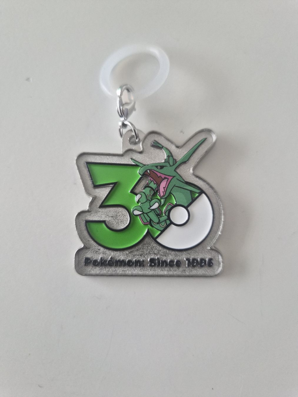 Pokémon Portachiavi: Pokémon Rayquaza 30th anniversary  – Nuovo e nell'imballaggio originale da Le Mont-sur-Lausanne venduto da amettra