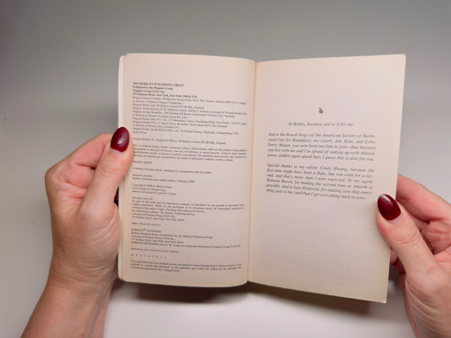 Bücher: NOVEL: Meljean Brook, Demon night – Gebraucht aus Grosswangen von English_books 2