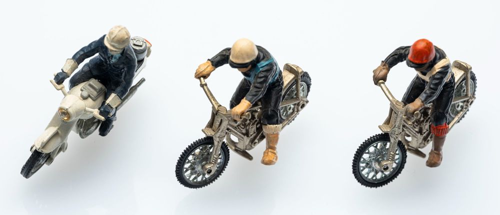 Speedway Racing Motorrad Anstecker - Zinn Pin Mit Geschenkbeutel