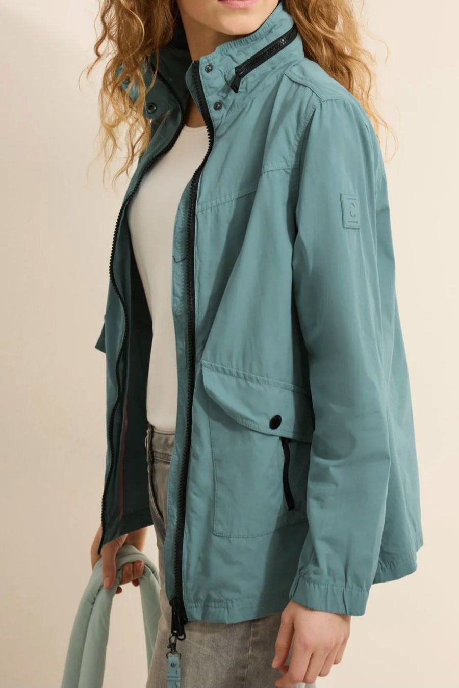 Cecil Giacche: Leichte Übergangsjacke  -  strong mint – Nuovo (secondo la descrizione) da Jegenstorf venduto da arbon54 1
