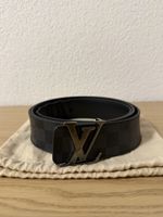 Louis Vuitton Gürtel Damier Graphite – Grösse 120/48
